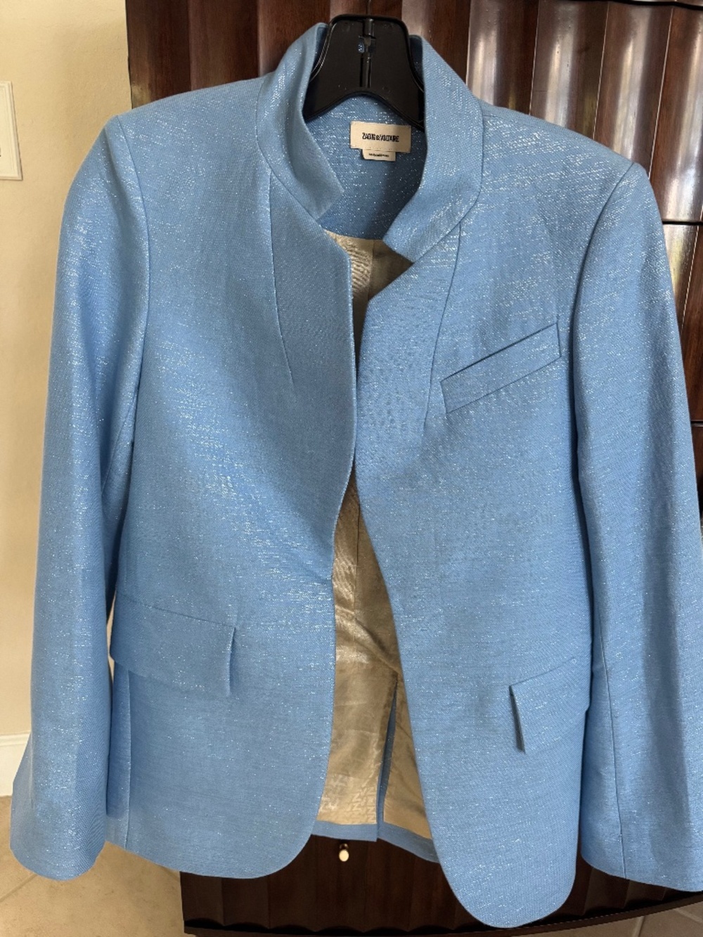 Zadig & Voltaire Blue Blazer size 34 (XS)